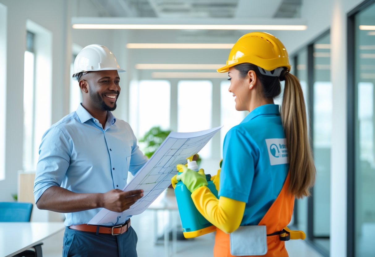 Planerar du en kontorsrenovering Därför bör arkitekt och städfirma samarbeta